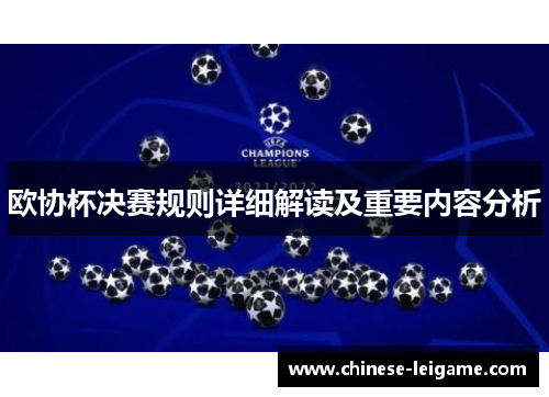 欧协杯决赛规则详细解读及重要内容分析